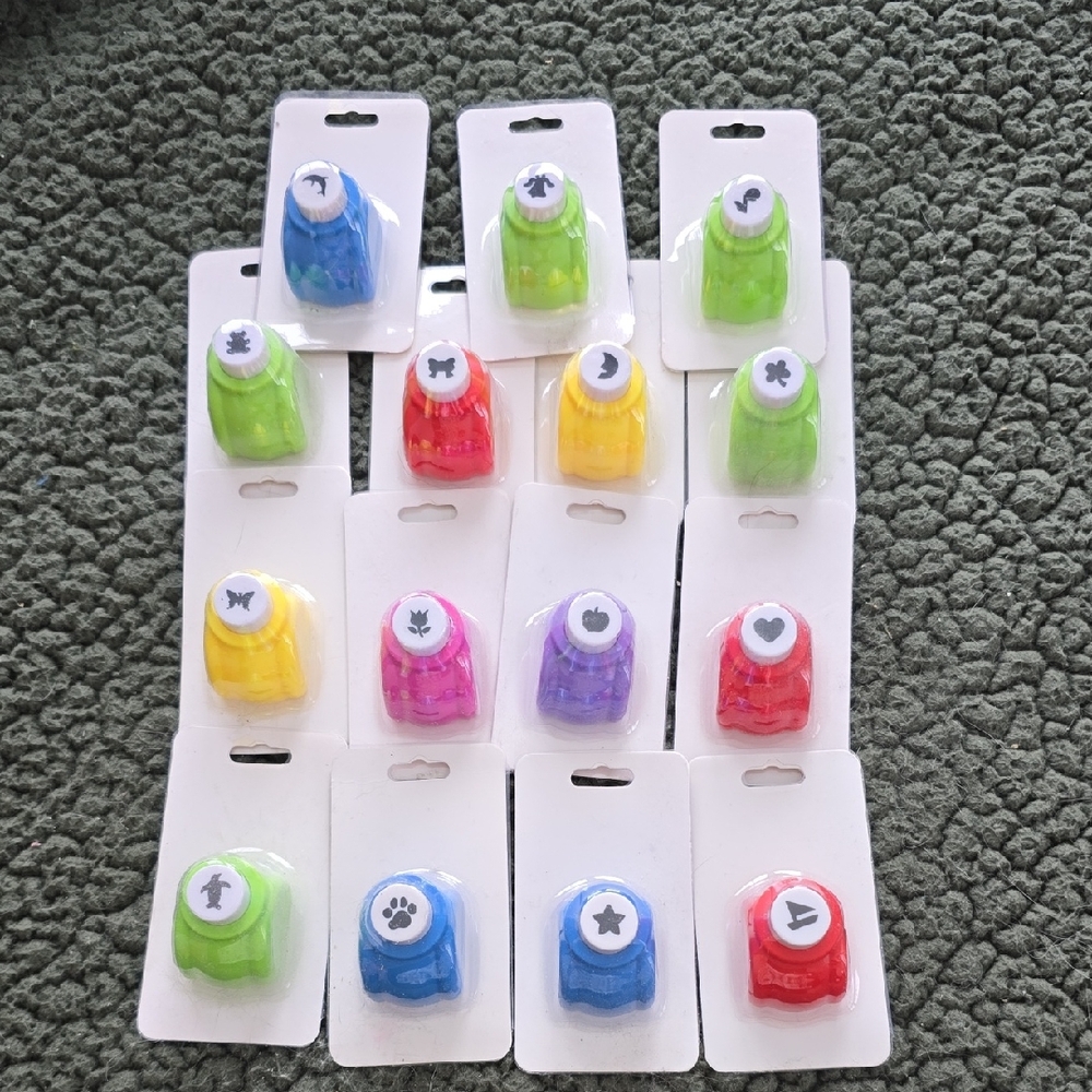Colorful Craft Punch Set